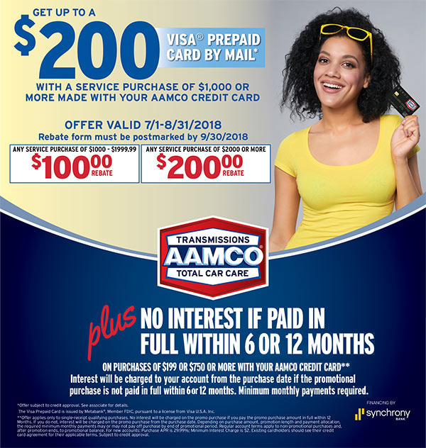 AAMCO Promotion